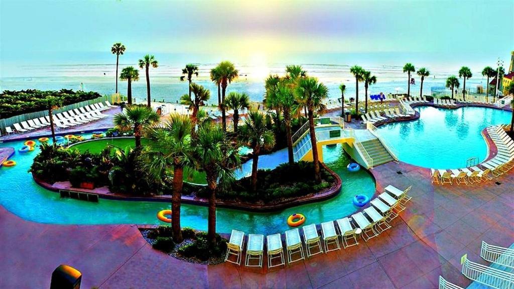 Vacation In Comfort And Luxury - 3 Bedroom Direct Oceanfront - Wyndham Ocean Walk Resort 2425 Daytona Beach Exterior photo